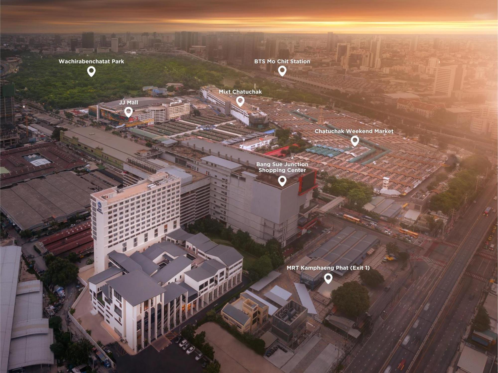 Best Western Chatuchak Бангкок Экстерьер фото